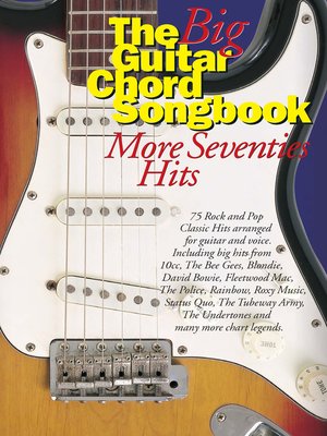 cover image of Big Guitar Chord Songbook More 70's Hits